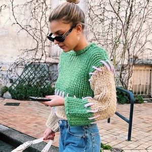 Verge Girl thick knit/wool sweater